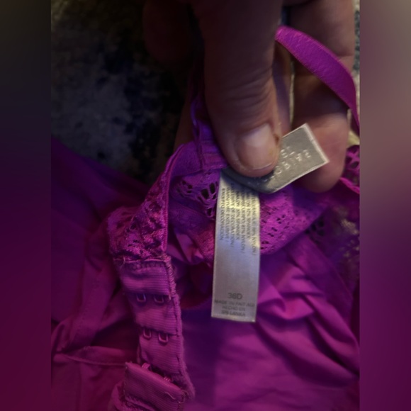 VICTORIA SECRET 36D hot pink sexy lingerie slip nightie dress - Picture 7 of 7